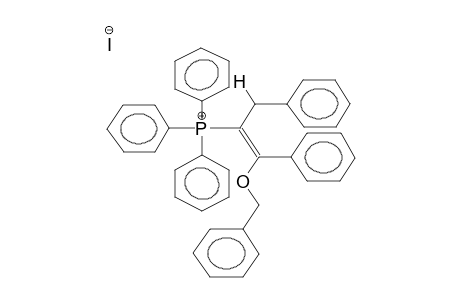 (Z)-TRIPHENYL(1-BENZYL-2-BENZYLOXY-2-PHENYLVINYL)PHOSPHONIUM IODIDE