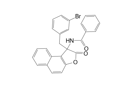 N-(1-(3-Bromobenzyl)-1,2-dihydro-2-oxonaphtho[2,1-b]furan-1-yl) benzamide