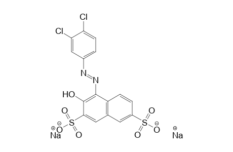2,7-Naphthalenedisulfonic acid, 4-[(3,4-dichlorophenyl)azo]-3-hydroxy-, disodium salt