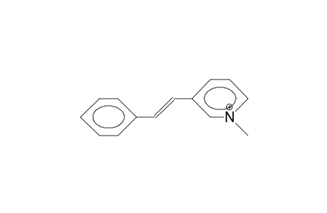 N-Methyl-3-styryl-pyridinium cation