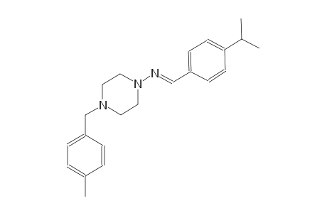N-[(E)-(4-isopropylphenyl)methylidene]-4-(4-methylbenzyl)-1-piperazinamine