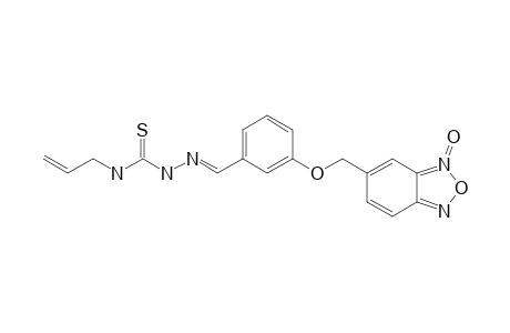 5-[3-(N(4)-ALLYLTHIOSEMICARBAZONO)-PHENYLOXYMETHYL]-BENZO-[1,2-C]-1,2,5-OXADIAZOLE-N-OXIDE
