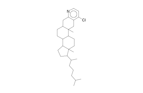 10-Chloro-1-(1,5-dimethylhexyl)-11a,13a-dimethyl-2,3,3a,3b,4,5,5a,6,11,11a,11b,12,13,13a-tetradecahydro-1H-cyclopenta[5,6]naphtho[1,2-g]quinoline