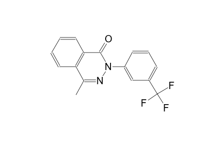 4-methyl-2-[3-(trifluoromethyl)phenyl]-1(2H)-phthalazinone