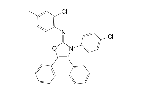 2-(4-Chlorophenyl)-2-(2-chloro-4-methylphenylimino)-4,5-diphenyloxazoline