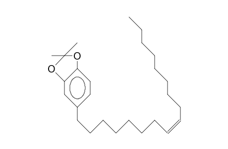 (Z)-5-(Heptadec-8'-enyl)-2,2-dimethyl-1,3-benzodioxole