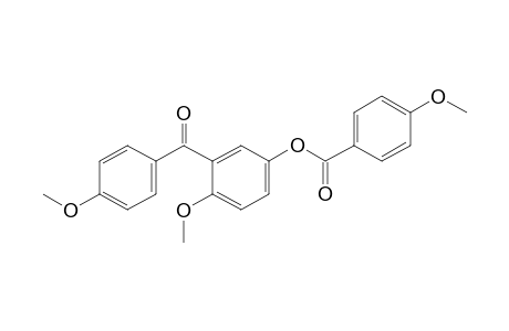 2,4'-dimethoxy-5-hydroxybenzophenone, p-anisate