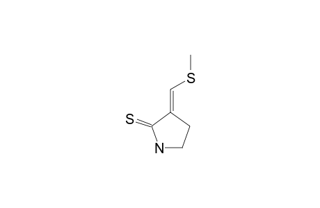 3-(E)-(METHYLTHIO)-METHYLENE-2-PYRROLIDINETHIONE