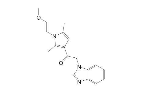 ethanone, 2-(1H-benzimidazol-1-yl)-1-[1-(2-methoxyethyl)-2,5-dimethyl-1H-pyrrol-3-yl]-