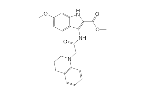 methyl 3-[(3,4-dihydro-1(2H)-quinolinylacetyl)amino]-6-methoxy-1H-indole-2-carboxylate
