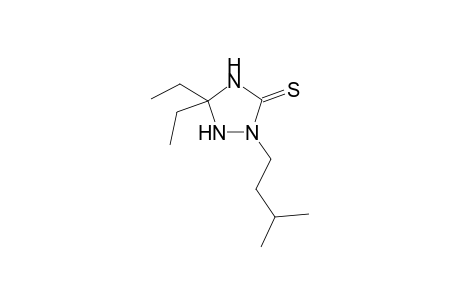 5,5-Diethyl-2-(3-methyl-butyl)-[1,2,4]triazolidine-3-thione