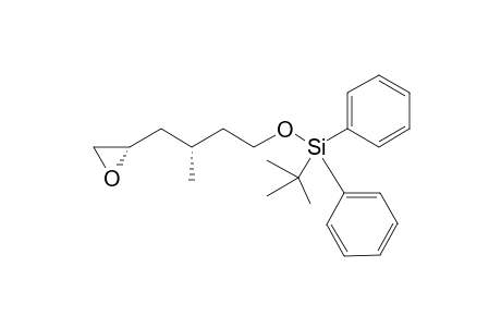 tert-Butyl((S)-3-methyl-4-((S)-oxiran-2-yl)butoxy)diphenylsilane