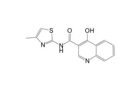 3-quinolinecarboxamide, 4-hydroxy-N-(4-methyl-2-thiazolyl)-