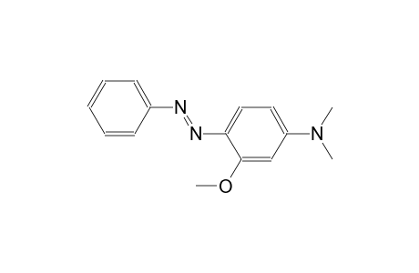 N-{3-methoxy-4-[(E)-phenyldiazenyl]phenyl}-N,N-dimethylamine