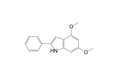 1H-Indole, 4,6-dimethoxy-2-phenyl-