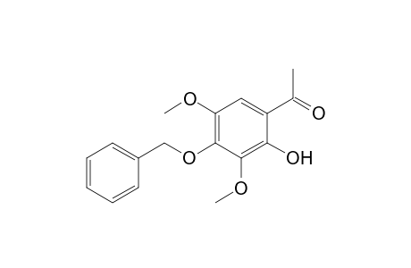 1-(4-Benzyloxy-2-hydroxy-3,5-dimethoxy-phenyl)-ethanone
