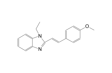 1H-benzimidazole, 1-ethyl-2-[(E)-2-(4-methoxyphenyl)ethenyl]-