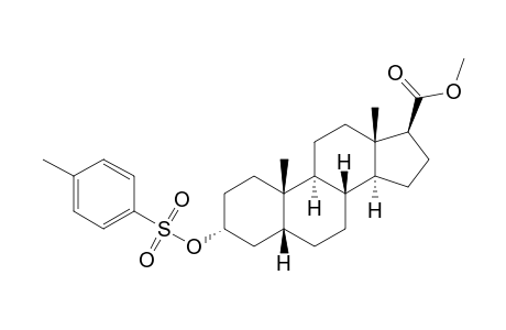 METHYL-3-ALPHA-TOSYLOXY-5-BETA-ANDROSTAN-17-BETA-CARBOXYLATE