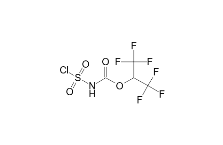Carbamic acid, (chlorosulfonyl)-, 2,2,2-trifluoro-1-(trifluoromethyl)ethyl ester