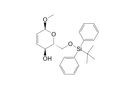 (2R,3S,6S)-2-[[tert-butyl(diphenyl)silyl]oxymethyl]-6-methoxy-3,6-dihydro-2H-pyran-3-ol