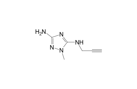 3-amino-1-methyl-5-[(2-propynyl)amino]-1H-1,2,4-triazole