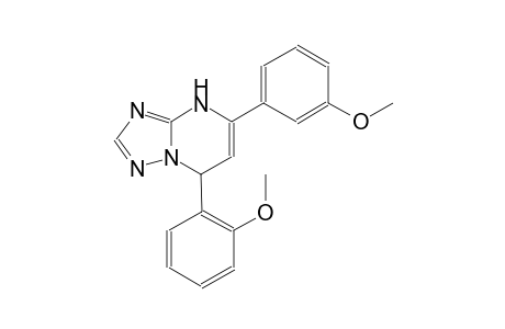 7-(2-methoxyphenyl)-5-(3-methoxyphenyl)-4,7-dihydro[1,2,4]triazolo[1,5-a]pyrimidine