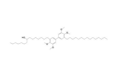 [1,1'-Biphenyl]-3-octanol, .alpha.-heptyl-3',4,4',5-tetramethoxy-5'-pentadecyl-