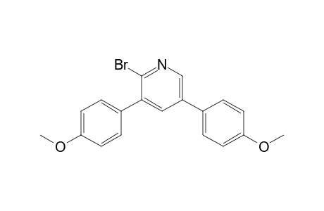 2-Bromo-3,5-bis(4-methoxyphenyl)pyridine