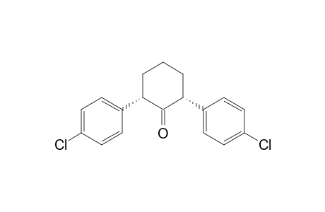 cis-2,6-bis(4-chlorophenyl)cyclohexanone