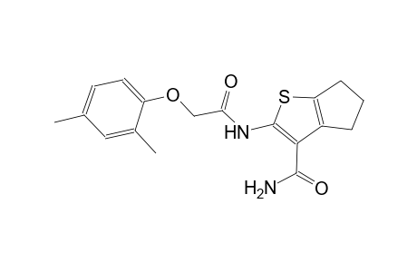 2-{[(2,4-dimethylphenoxy)acetyl]amino}-5,6-dihydro-4H-cyclopenta[b]thiophene-3-carboxamide