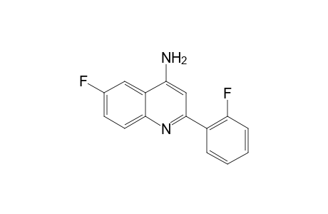 6-Fluoro-2-(2-fluorophenyl)quinolin-4-amine