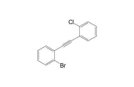1-Bromo-2-((2-chlorophenyl)ethynyl)benzene