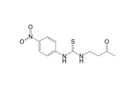 1-(3-ketobutyl)-3-(4-nitrophenyl)thiourea