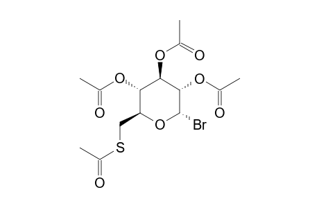 2,3,4-TRI-O-ACETYL-6-S-ACETYL-ALPHA-D-6-THIOGLUCOPYRANOSYLBrOMIDE