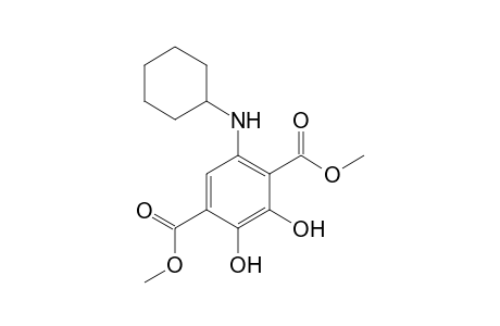 Dimethyl 2,3-dihydroxy-5-(cyclohexylamino)terephthalate
