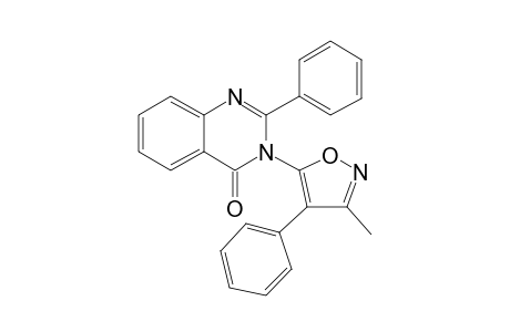 2-Phenyl-3-(3-methyl-4-phenyl-5-isoxazolyl)-4(3H)-quinazolinone