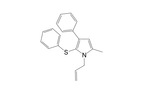 1-Allyl-5-methyl-3-phenyl-2-(phenylthio)pyrrole