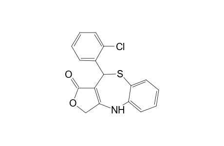 10-(2-Chlorophenyl)-4,10-dihydro-1H,3H-furo[3,4-c][1,5]benzothiazepin-1-one