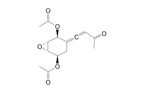 5-(3-Oxobut-1-enyliden)-2,3-epoxycyclohexane-1,4-diyl Diacetate