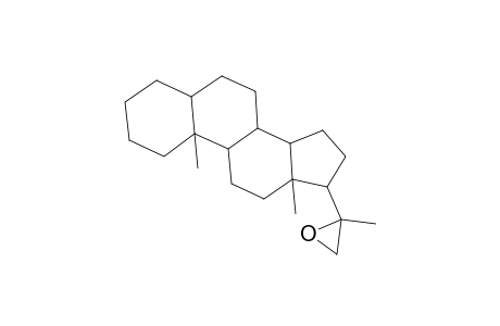 Pregnane, 20,21-epoxy-20-methyl-, (5.alpha.)-