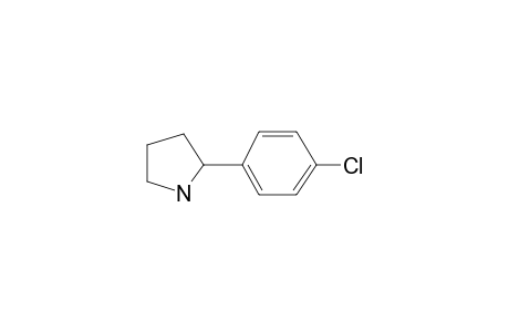 2-[p-Chlorophenyl]pyrolidine