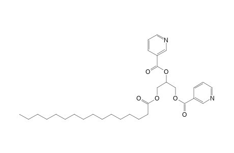 2,3-Dinicotinoyl-1-hexadecanoyl-rac-glycerol
