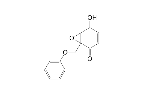 7-Oxabicyclo[4.1.0]hept-3-en-2-one, 5-hydroxy-1-(phenoxymethyl)-