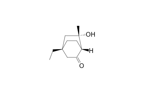 (1R,2S,4S)-4-ethyl-2-hydroxy-2-methyl-6-bicyclo[2.2.2]octanone