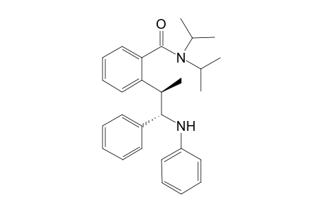 (+-)-N,N-Diisopropyl-trans-[o-(2-N-phenylamino)-2-phenyl-1-methyl]benzamide