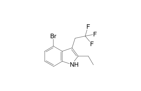 4-Bromo-2-ethyl-3-(2,2,2-trifluoroethyl)-1H-indole