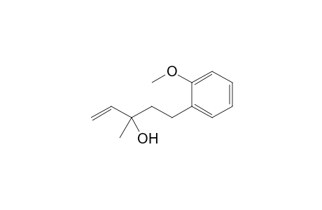 5-(2-Methoxyphenyl)-3-methyl-1-penten-3-ol