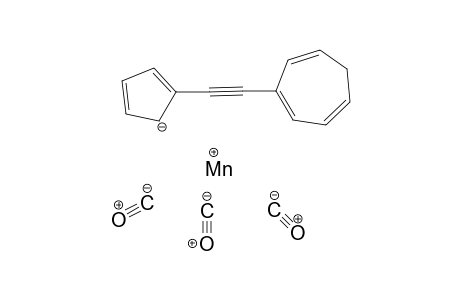 Manganese(I) 3-(2-cyclopenta-1,3-dien-1-ylethynyl)cyclohepta-1,3,5-triene tricabonyl