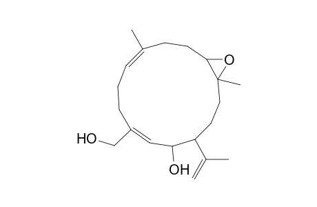 15-oxabicyclo[12.1.0]pentadeca-6,10-diene-7-methanol, 5-hydroxy-1,11-dimethyl-4(1-methylethenyl)-