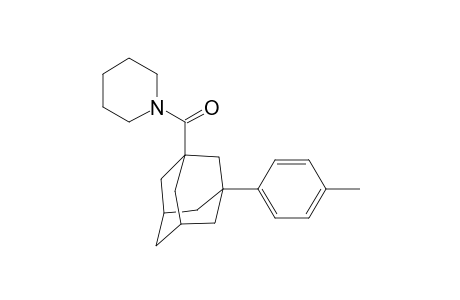 1-([3-(4-Methylphenyl)-1-adamantyl]carbonyl)piperidine